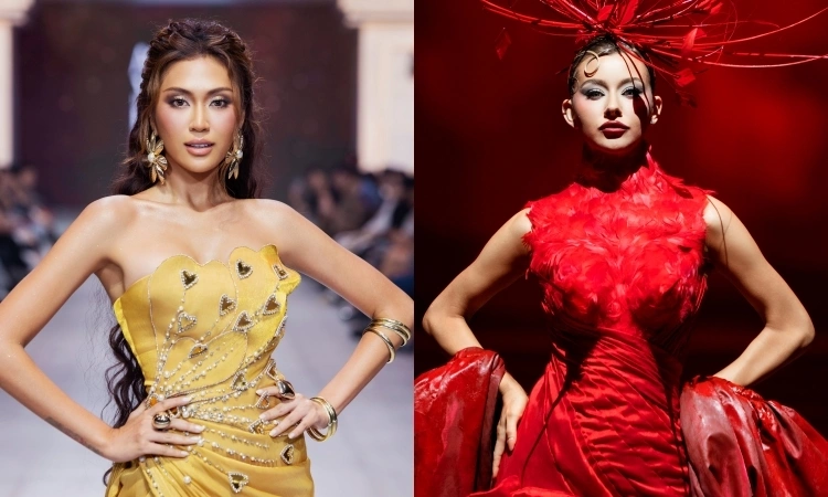 2 hoa hậu quốc tế đắt show ở Tuần thời trang Việt Nam - hình ảnh - winjun88.com 2 hoa hậu quốc tế đắt show ở Tuần thời trang Việt Nam - hình ảnh - winjun88.com