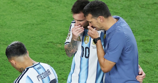 Scaloni đáp trả Ancelotti, khẳng định Messi khỏe mạnh trước đại chiến với Áo - hình ảnh - winjun88.com Scaloni đáp trả Ancelotti, khẳng định Messi khỏe mạnh trước đại chiến với Áo - hình ảnh - winjun88.com