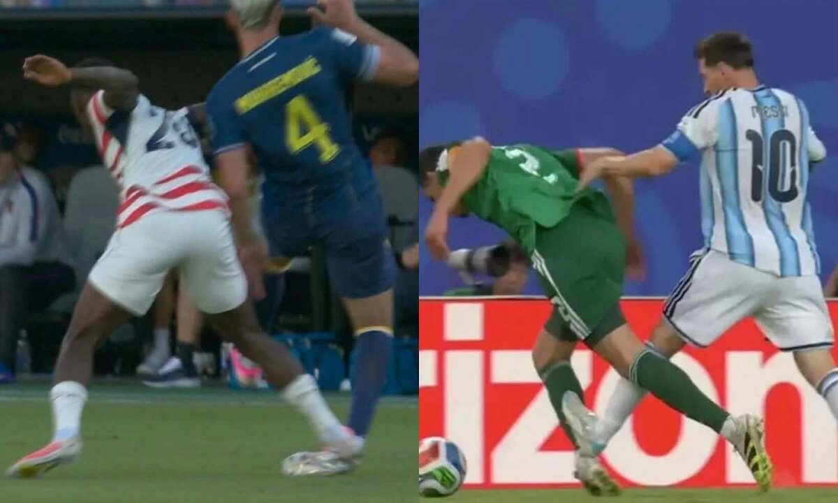 Messi bị réo tên khi tiền đạo Mỹ nhận thẻ đỏ ở World Cup - hình ảnh - winjun88.com