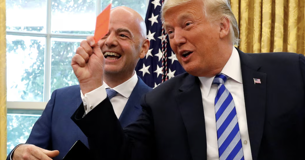Chủ tịch FIFA tiết lộ đã trao đổi với Trump về thẻ đỏ gây tranh cãi của Balogun - hình ảnh - winjun88.com