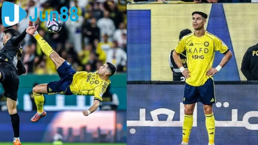 Phụ kiện Đặc Biệt Ronaldo Đeo Sau Khi Ghi Bàn Thắng Ngoạn Mục - hình ảnh - winjun88.com